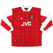 1994-96 Arsenal Nike Heimtrikot Langarm XXL
