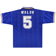 1994-96 Leicester Heimtrikot Walsh #5 L