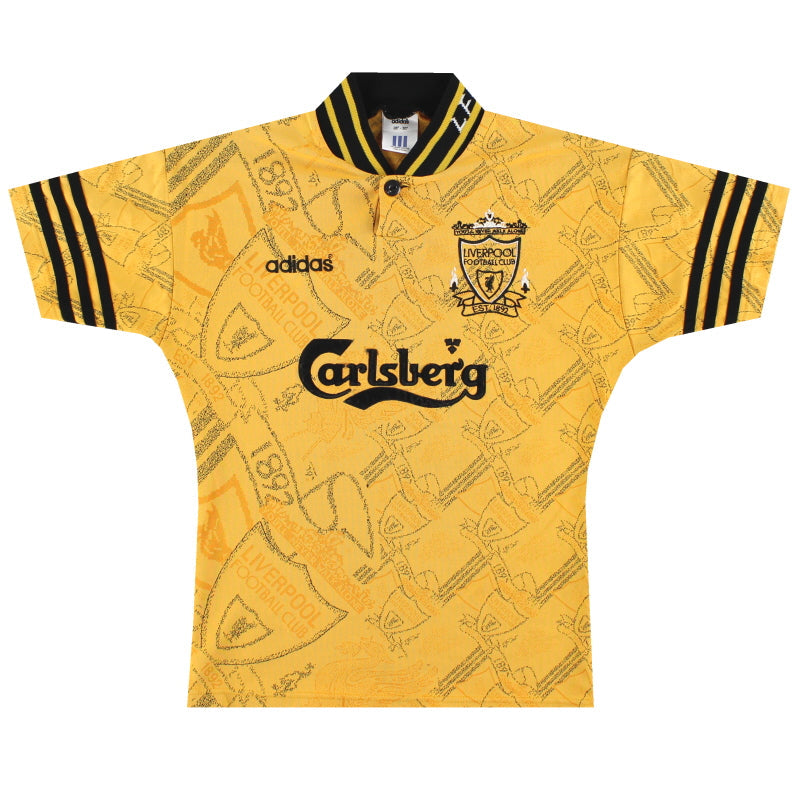 1994-96 Liverpool adidas Auswärtstrikot Y