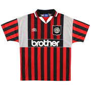 1994-96 Manchester City Umbro Auswärtstrikot XL