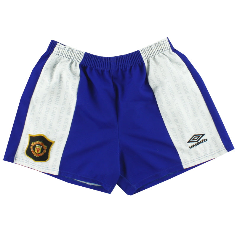 1994–96 Manchester United Umbro Auswärtshose XS