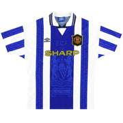 1994-96 Manchester United Umbro Auswärtstrikot Y