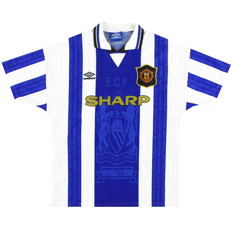 1994-96 Manchester United Umbro Auswärtstrikot Y