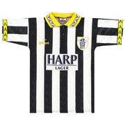 1994-96 Notts County Mitre Heimtrikot Jungen L.