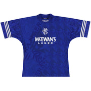 1994-96 Rangers adidas Heimtrikot L/XL