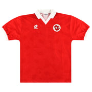 1994-96 Schweiz Lotto Match Worn Heimtrikot #15 XL