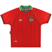 1994-96 Wales Umbro Heimtrikot *Neuwertig* M