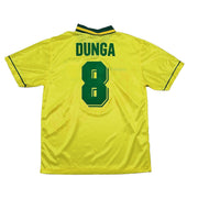 1994 Brasilien Dunga #8 Heimtrikot (XL) Umbro