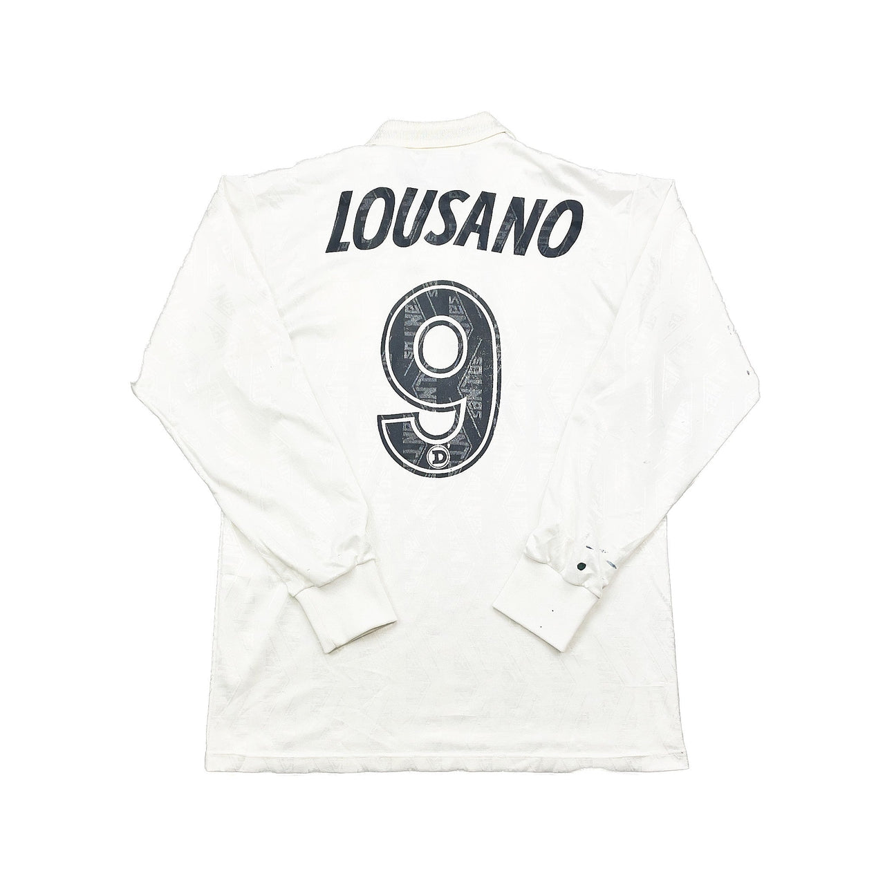 1994 Santos #9 L/S Home Shirt (M) Dellerba