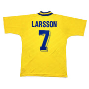 1994/95 Schweden Larsson #7 Heimtrikot (M) Adidas