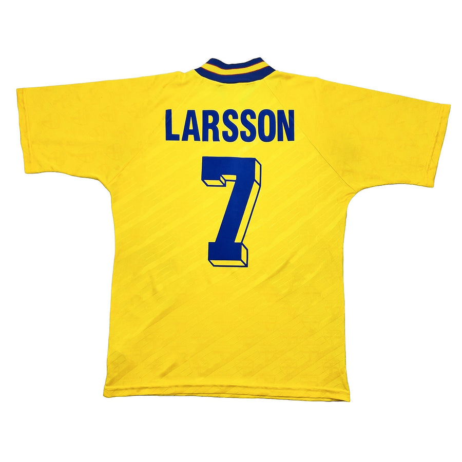 1994/95 Schweden Larsson #7 Heimtrikot (M) Adidas