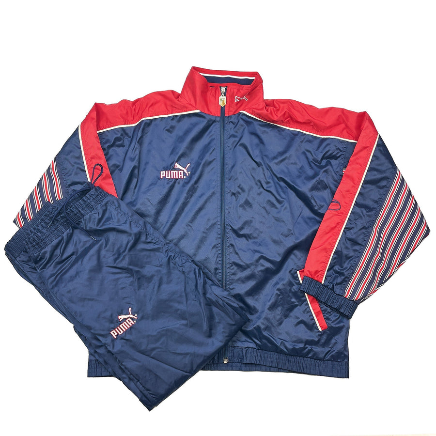 1994/96 Atletico Madrid Trainingsanzug komplett (L) Puma