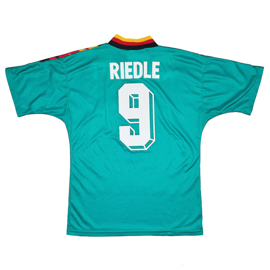 1994/96 Deutschland Riedle #9 Auswärtstrikot (M) Adidas