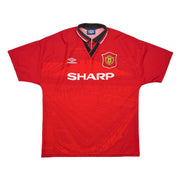 1994/96 Manchester United Cantona #7 Heimtrikot (L) Umbro