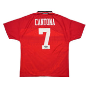 1994/96 Manchester United Cantona #7 Heimtrikot (L) Umbro
