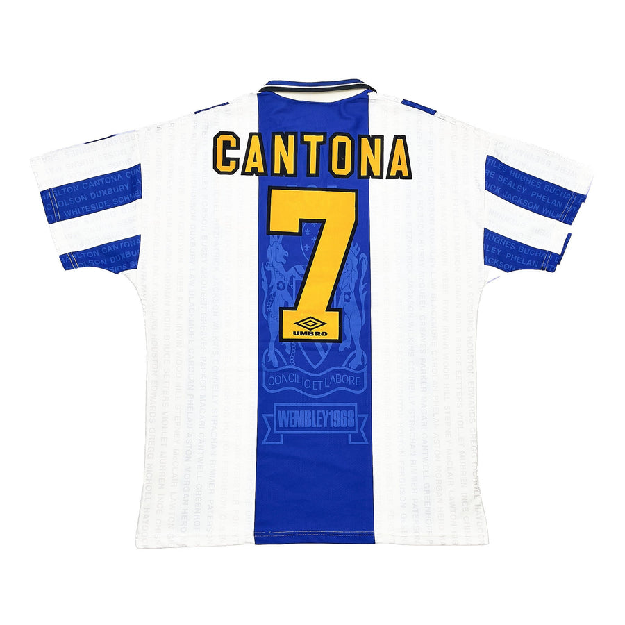 1994/96 Manchester United Cantona #7 Auswärtstrikot (L) Umbro