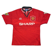 1994/96 Manchester United Cole #17 Heimtrikot (Y) Umbro