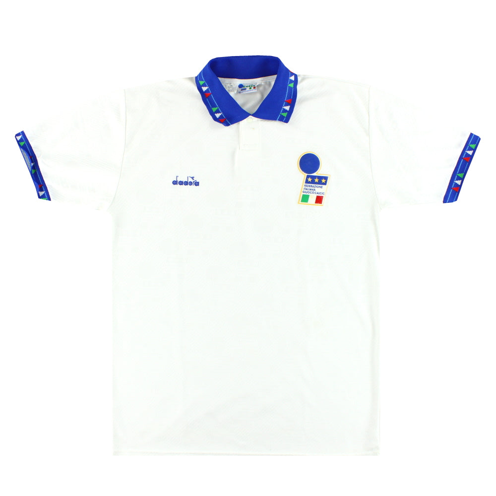1994 Italy Diadora Away Shirt XL