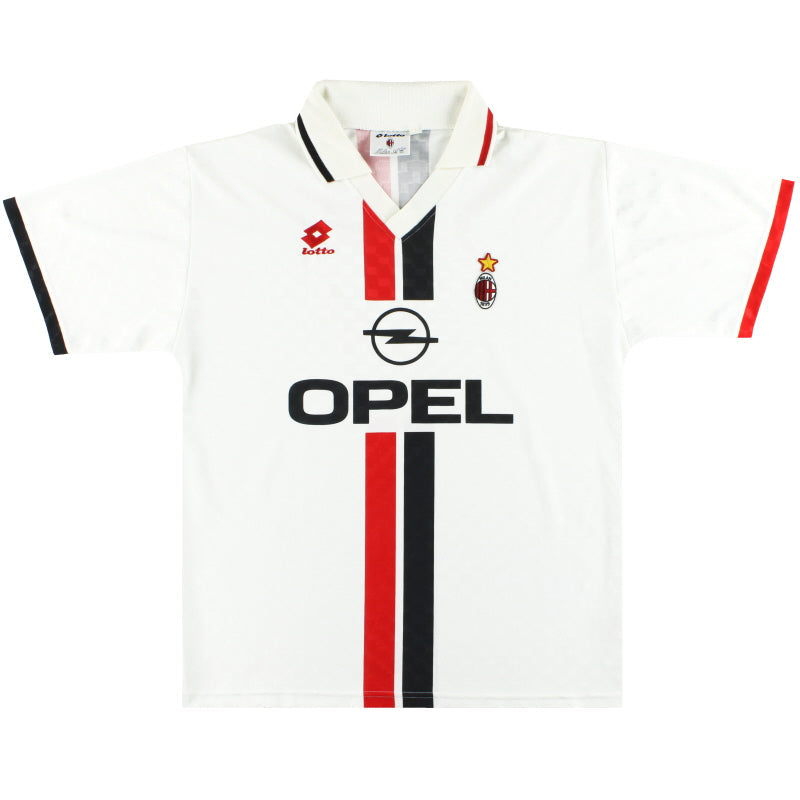 1995-96 AC Mailand Lotto Auswärtstrikot XL