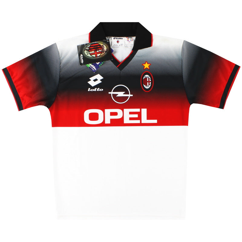 1995-96 AC Mailand Lotto Trainingsshirt *mit Etiketten* L