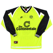 1995-96 Borussia Dortmund Nike Heimtrikot langarm M