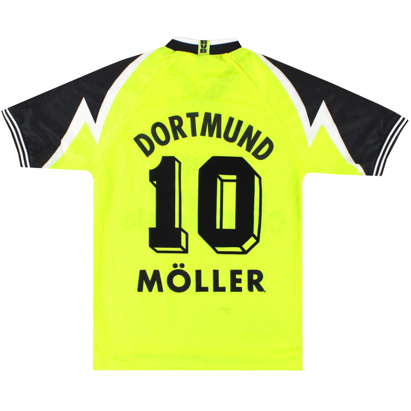 1995-96 Borussia Dortmund Nike Heimtrikot Möller #10 S