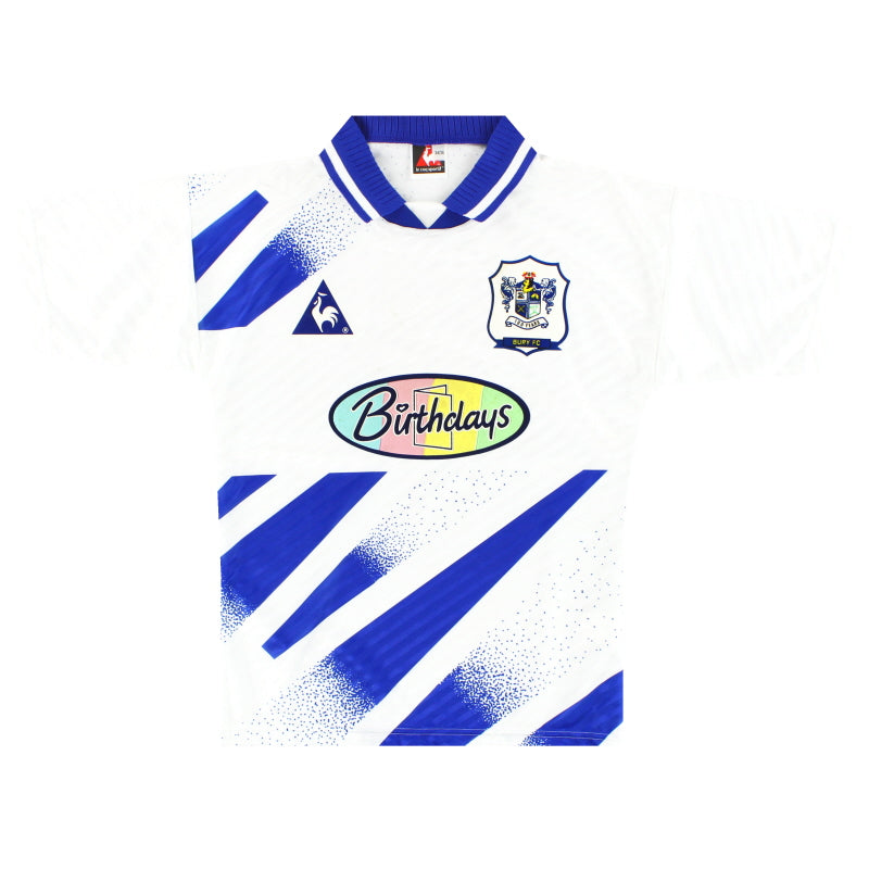 1995-96 Bury Le Coq Sportif Heimtrikot S