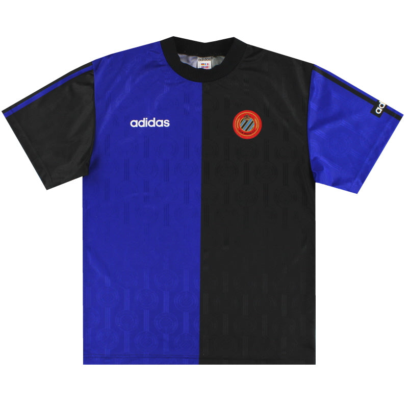 1995-96 Club Brügge adidas Trainingsshirt *Neuwertig* M