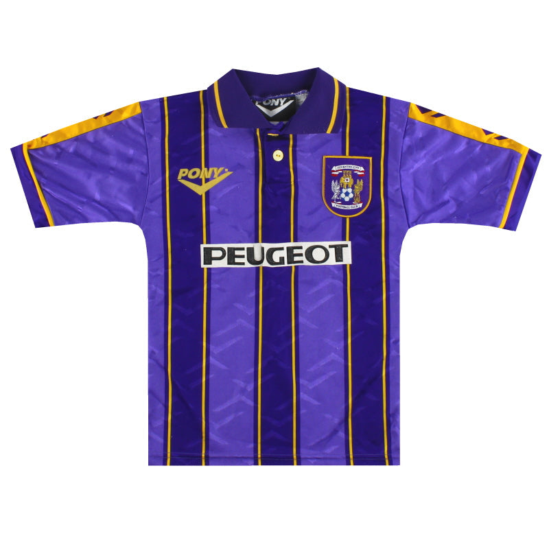 1995-96 Coventry City Pony Auswärtstrikot M.Jungen