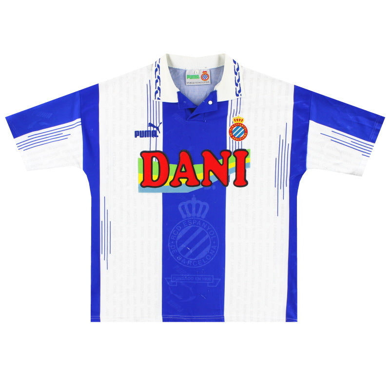 1995-96 Espanyol Puma Heimtrikot L