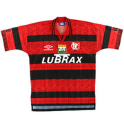1995-96 Flamengo Umbro Centenary Heimtrikot XL
