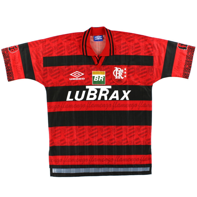 1995-96 Flamengo Umbro Centenary Heimtrikot XL