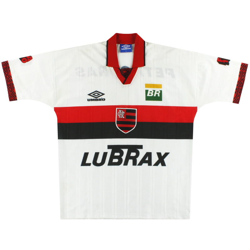 1995-96 Flamengo Umbro Centenary Auswärtstrikot XL