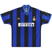 1995-96 Inter Mailand Umbro Heimtrikot M