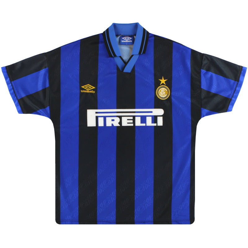 1995-96 Inter Mailand Umbro Heimtrikot M