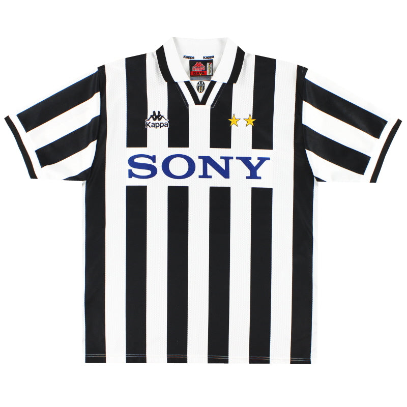 1995-96 Juventus Kappa Heimtrikot L