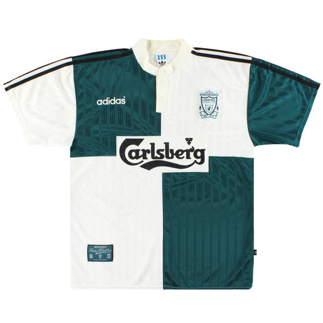 Liverpool 1995-96 Away Shirt Fowler #23 L