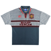 1995-96 Manchester United Umbro Auswärtstrikot Y