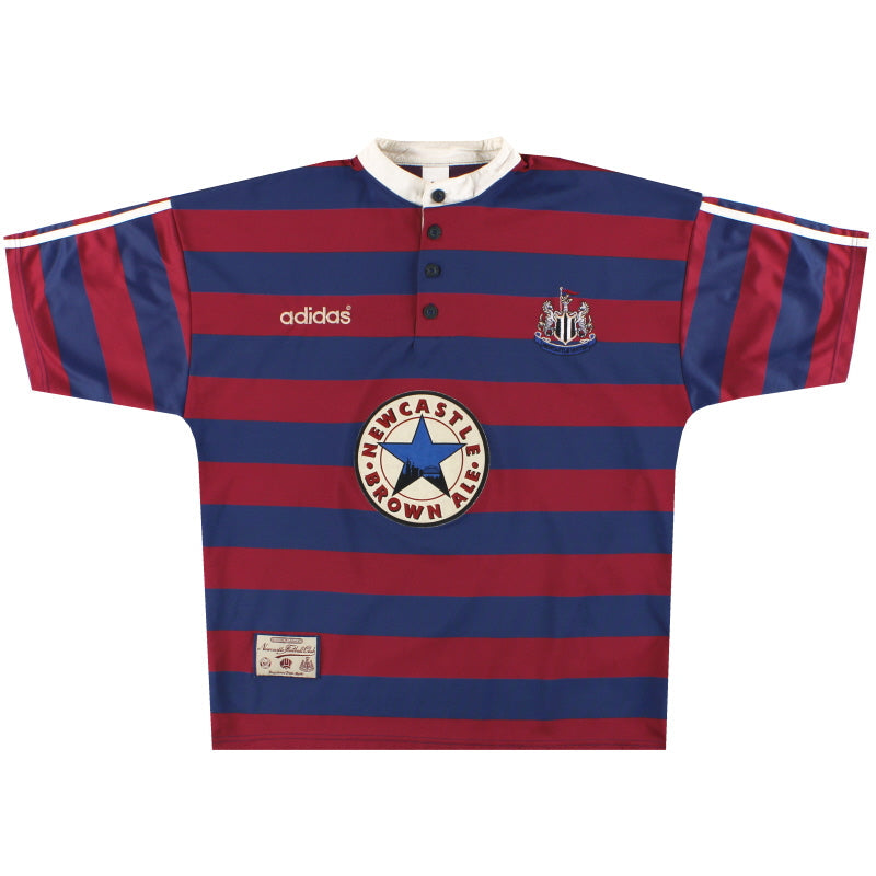 1995-96 Newcastle adidas Auswärtstrikot L