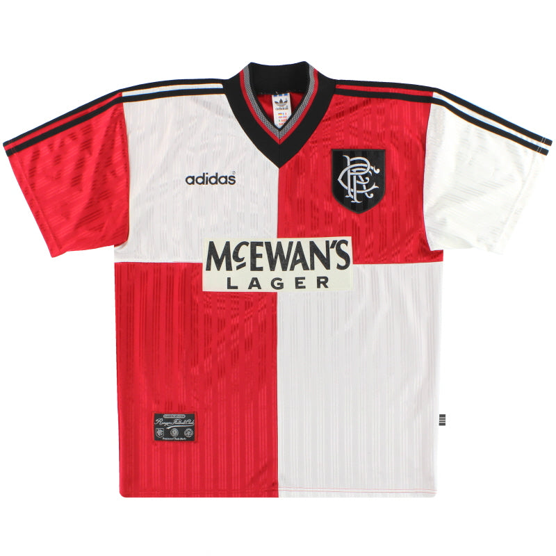 1995-96 Rangers adidas Auswärtstrikot L