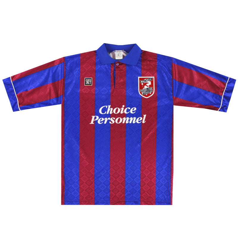 1995-96 Walsall Auswärtstrikot M