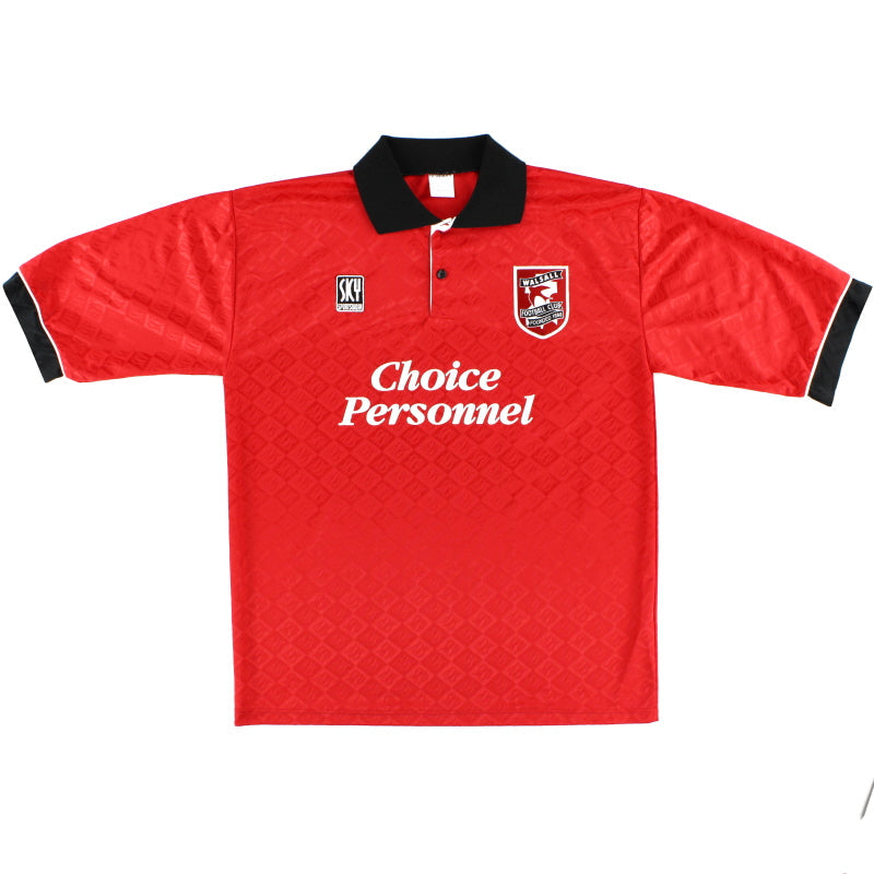 1995-96 Walsall Heimtrikot M