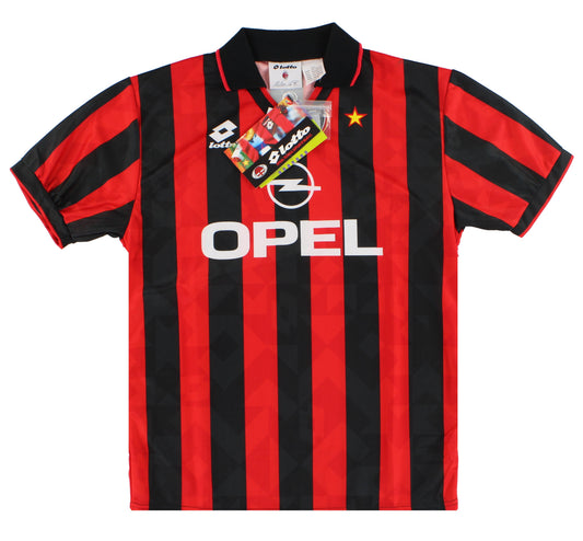 1995-96 AC Milan Lotto Home Shirt *w/tags* XL - Classic Football Kit