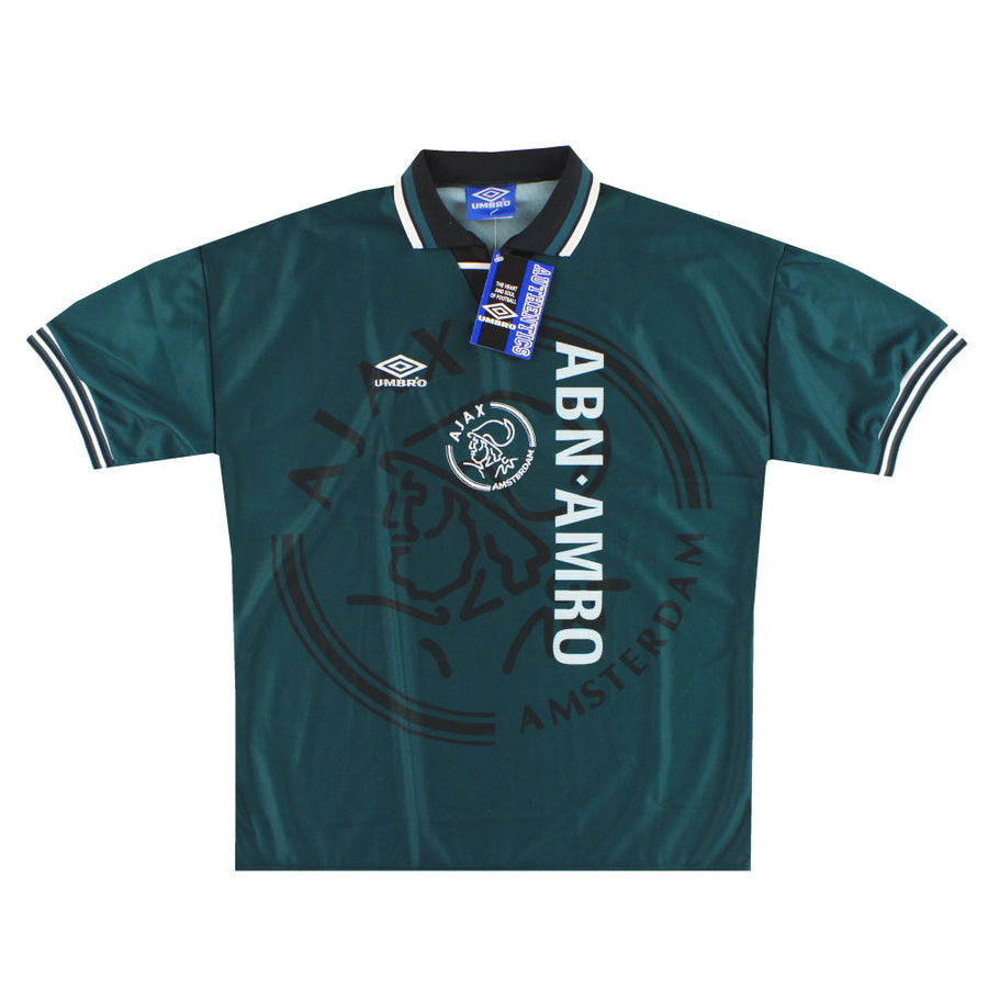 1995-96 Ajax Umbro Auswärtstrikot *mit Etiketten* L