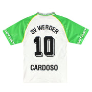 1995-96 Werder Bremen Heimtrikot Cardoso #10 XS