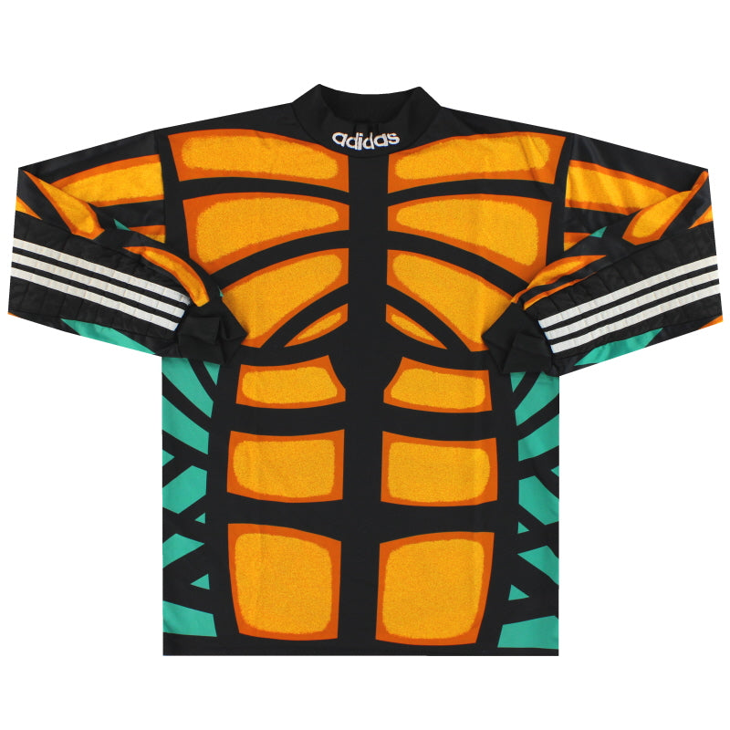 1995-97 adidas Template Torwart-Trikot #1 *Neuwertig* S