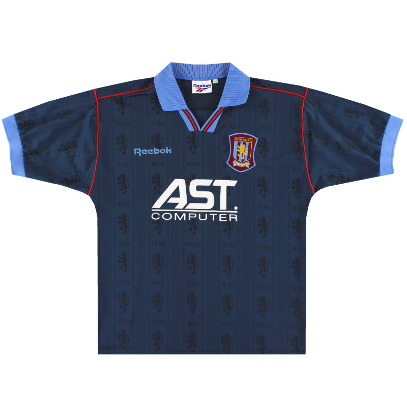 1995-97 Aston Villa Reebok Auswärtstrikot XL