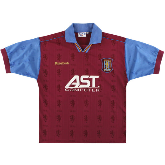 1995-97 Aston Villa Reebok Home Shirt S