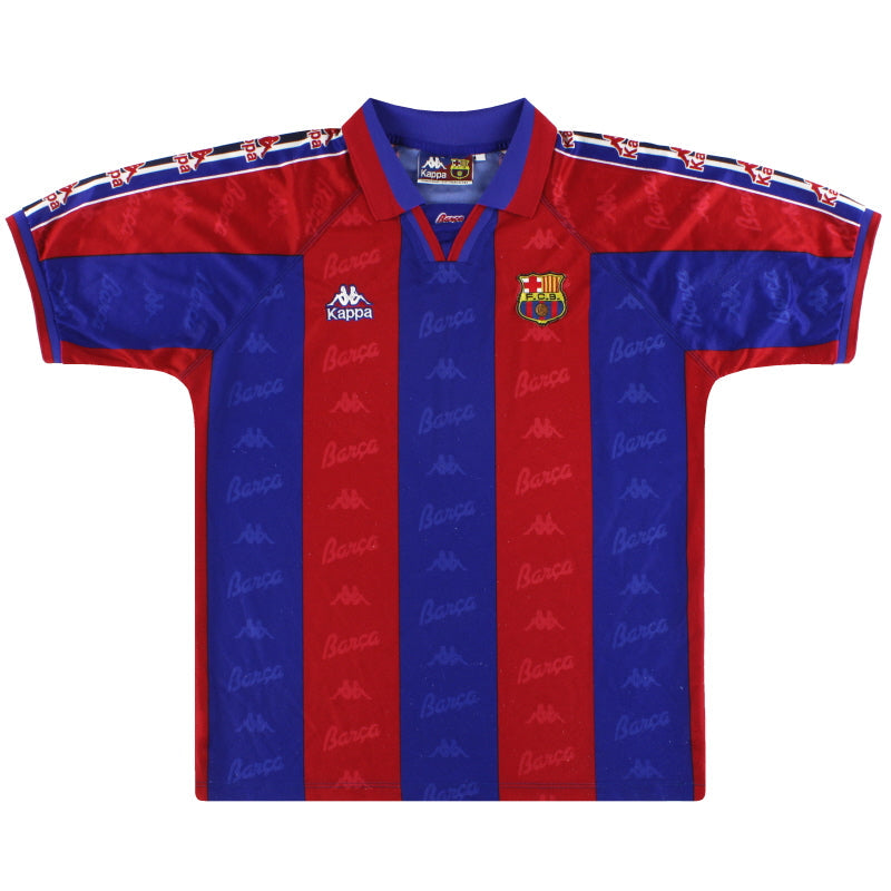 1995-97 Barcelona Kappa Heimtrikot S