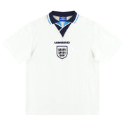 1995-97 England Umbro Heimtrikot L